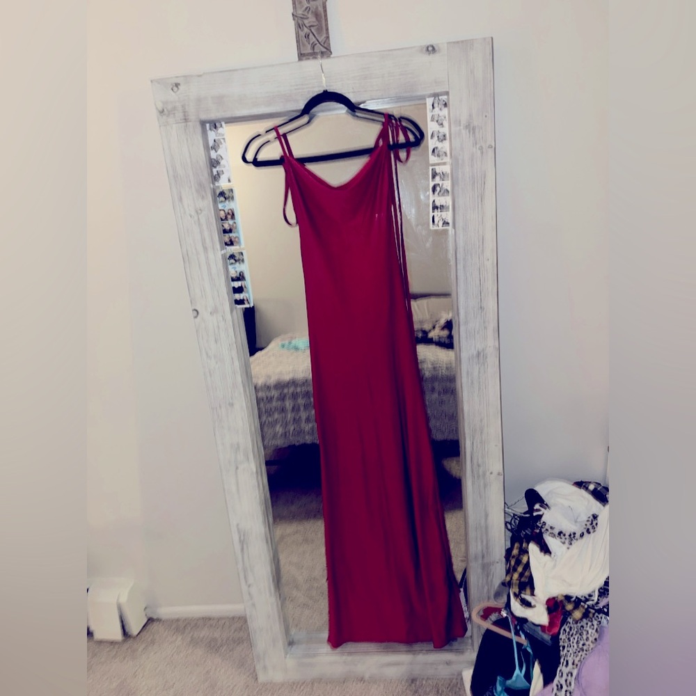 Amazon Women's Red Maxi Dress